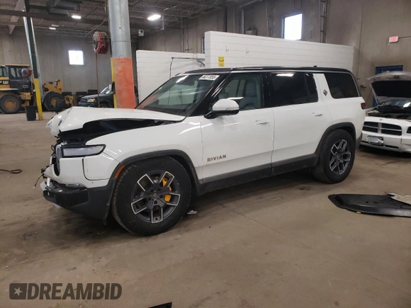 2023 Rivian R1S Adventure with VIN 7PDSGABA8PN014637, listed as a Copart auction lot 46277855 with 20,343 mi miles and Salvage Title. Bid and sale history available at DreamBid. Image 1.