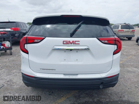 2021 GMC Terrain SLE with VIN 3GKALMEV3ML360383, listed as a IAAI auction lot 41956162 with 27,074 mi miles and . Bid and sale history available at carsss.com. Image 16.