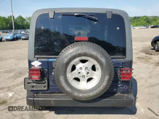 2003 Jeep Wrangler Sport z VIN 1J4FA49S13P347815, wystawiony jako Copart lot #59536685 z przebiegiem 74 298 mil mil oraz Szkoda całkowita • Salvage title. Historia ofert i sprzedaży dostępna na DreamBid. Obrazek 6.