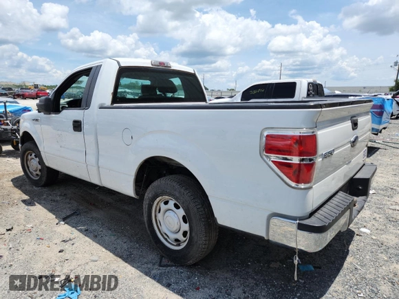 2012 Ford F-150 XL with VIN 1FTMF1CM5CFC22670, listed as a Copart auction lot 63922655 with Not provided miles and Salvage title. Bid and sale history available at DreamBid. Image 2.