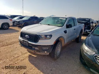 2021 Ford Ranger XL with VIN 1FTER1FH6MLD79900, listed as a Copart auction lot 53432665 with 125,803 mi miles and Salvage title. Bid and sale history available at DreamBid. Image 1.