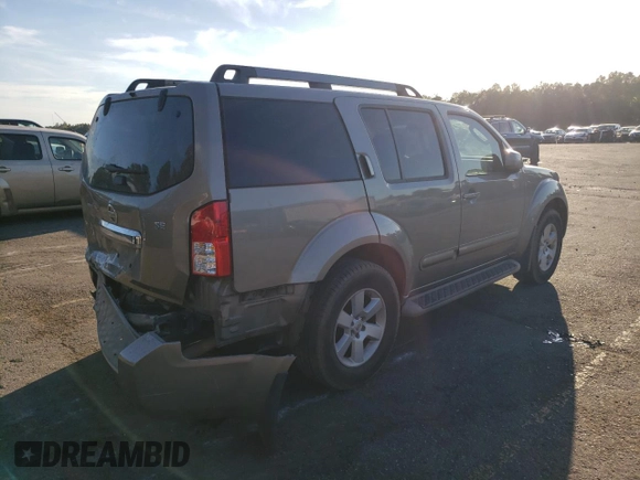 2009 Nissan Pathfinder LE with VIN 5N1AR18U99C613913, listed as a Copart auction lot 79887774 with 132,195 mi miles and Salvage Title. Bid and sale history available at carsss.com. Image 3.