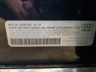 2011 Audi A8 z VIN WAURVAFD4BN005925, wystawiony jako Copart lot #56998325 z przebiegiem 147 449 mil mil oraz Tytuł czysty. Historia ofert i sprzedaży dostępna na DreamBid. Obrazek 12.