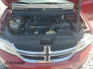 2017 Dodge Journey SXT with VIN 3C4PDCBB2HT562855, listed as a Copart auction lot 52499355 with 140,230 mi miles and Clean Title. Bid and sale history available at DreamBid. Image 12.