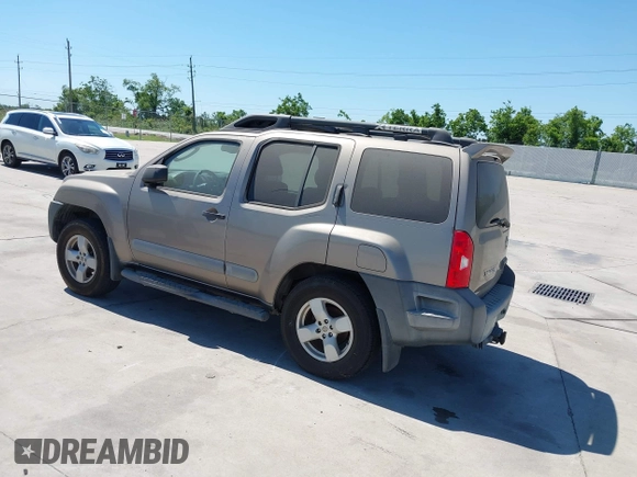 2005 Nissan Xterra S with VIN 5N1AN08U85C619119, listed as a IAAI auction lot 42254022 with 135,968 mi miles and . Bid and sale history available at DreamBid. Image 3.