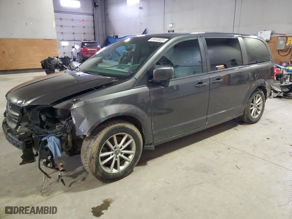 2018 Dodge Grand Caravan GT with VIN 2C4RDGEG2JR242726, listed as a Copart auction lot 51810025 with 222,963 mi miles and Salvage Title. Bid and sale history available at carsss.com. Image 1.