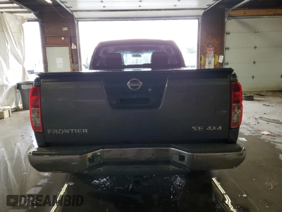 2007 Nissan Frontier SE with VIN 1N6AD09W87C435855, listed as a Copart auction lot 53328625 with 118,209 mi miles and Salvage Title. Bid and sale history available at carsss.com. Image 6.