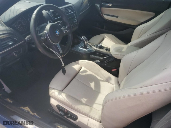 2015 BMW 2 Series M235i with VIN WBA1M1C58FV393387, listed as a Copart auction lot 75863564 with 108,848 mi miles and Non Repairable. Bid and sale history available at carsss.com. Image 7.