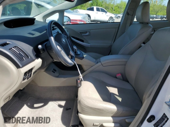 2010 Toyota Prius II with VIN JTDKN3DU5A0159753, listed as a Copart auction lot 50806824 with 132,958 mi miles and Salvage Title. Bid and sale history available at carsss.com. Image 7.