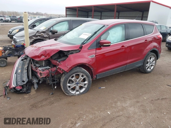 2013 Ford Escape SEL с VIN 1FMCU9HX3DUC54805, выставлен на аукционе IAAI как лот 41898182 с пробегом Не указан миль и . История ставок и продаж доступна на DreamBid. Изображение 2.