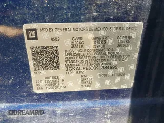 2019 GMC Terrain SLT z VIN 3GKALPEXXKL384695, wystawiony jako IAAI lot #42147681 z przebiegiem 86 060 mil mil oraz . Historia ofert i sprzedaży dostępna na DreamBid. Obrazek 9.