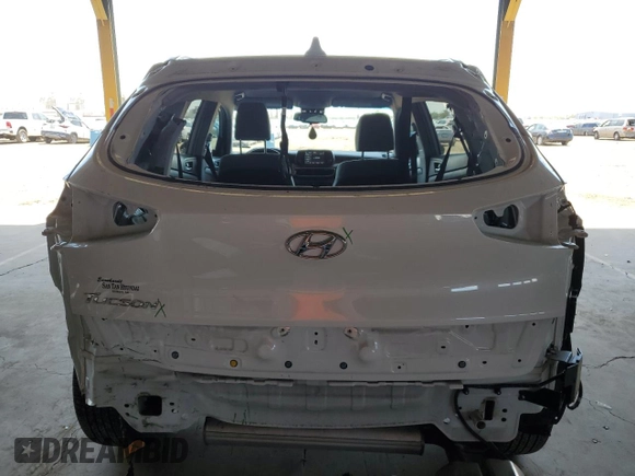 2021 Hyundai Tucson SEL с VIN KM8J33AL7MU315345, выставлен на аукционе Copart как лот 59000025 с пробегом 43 664 миль миль и Списание • Salvage title. История ставок и продаж доступна на DreamBid. Изображение 6.