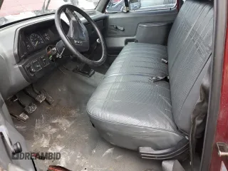 1990 Ford F-150 with VIN 1FTDF15Y3LPA96285, listed as a Copart auction lot 76302384 with 40,713 mi miles and Salvage Title. Bid and sale history available at carsss.com. Image 7.