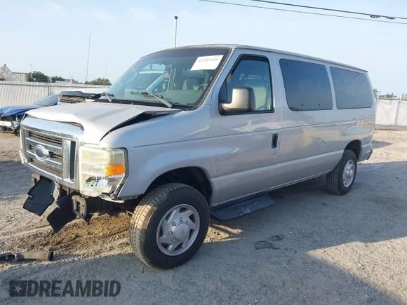 2008 Ford Econoline Passenger XL with VIN 1FBNE31LX8DA80014, listed as a IAAI auction lot 42183949 with 130,092 mi miles and . Bid and sale history available at DreamBid. Image 2.