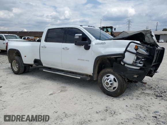 2022 Chevrolet Silverado 3500HD High Country with VIN 1GC4YVEY3NF128145, listed as a Copart auction lot 65826474 with 73,380 mi miles and Salvage Title. Bid and sale history available at carsss.com. Image 4.