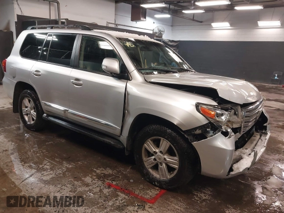 2013 Toyota Land Cruiser with VIN JTMHY7AJ8D4011273, listed as a IAAI auction lot 41351783 with 121,192 mi miles. Bid and sale history available at carsss.com. Image 1.