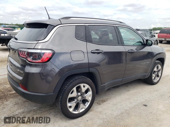 2021 Jeep Compass Limited z VIN 3C4NJDCB6MT602871, wystawiony jako Copart lot #64668185 z przebiegiem 71 822 mil mil oraz Szkoda całkowita • Salvage title. Historia ofert i sprzedaży dostępna na DreamBid. Obrazek 3.