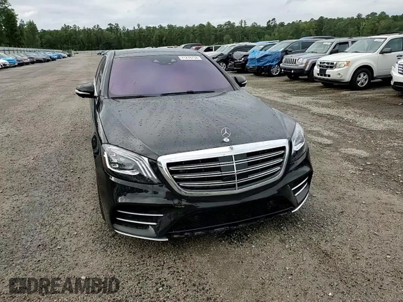 2020 Mercedes-Benz S-Class S 560 with VIN W1KUG8DB9LA569120, listed as a Copart auction lot 71278734 with 57,896 mi miles and Salvage Title. Bid and sale history available at carsss.com. Image 10.