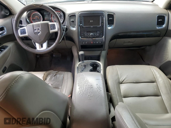 2012 Dodge Durango Crew with VIN 1C4SDJDTXCC253062, listed as a Copart auction lot 53529435 with 120,260 mi miles and Clean Title. Bid and sale history available at carsss.com. Image 8.