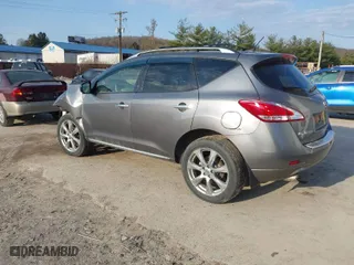 2013 Nissan Murano SL with VIN JN8AZ1MW5DW305483, listed as a IAAI auction lot 41754283 with 114,701 mi miles. Bid and sale history available at carsss.com. Image 3.