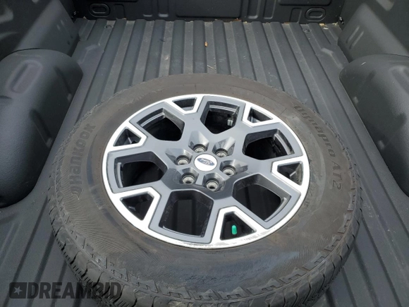 2024 Ford F-150 with VIN 1FTFX2L53RKD08080, listed as a Copart auction lot 43693095 with 4,381 mi miles and Salvage title. Bid and sale history available at DreamBid. Image 12.