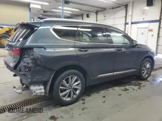 2020 Hyundai Santa Fe Limited with VIN 5NMS5CAD0LH269133, listed as a Copart auction lot 44003195 with 22,075 mi miles and Salvage Title. Bid and sale history available at carsss.com. Image 3.