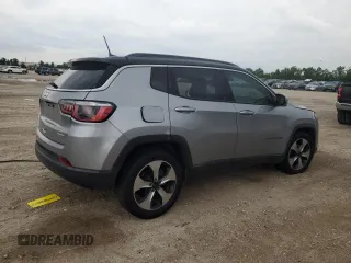 2018 Jeep Compass Latitude with VIN 3C4NJCBBXJT105930, listed as a Copart auction lot 55425385 with 177,007 mi miles and Salvage title. Bid and sale history available at DreamBid. Image 3.