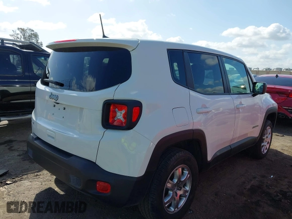 2023 Jeep Renegade Latitude with VIN ZACNJDB18PPP67161, listed as a IAAI auction lot 41954150 with 21,151 mi miles and . Bid and sale history available at DreamBid. Image 4.