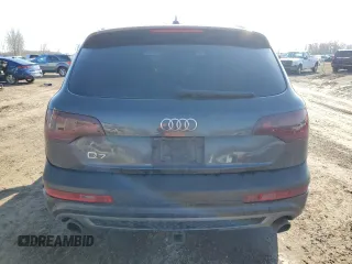 2013 Audi Q7 3.0T S line Prestige with VIN WA1DGAFEXDD004510, listed as a Copart auction lot 52490045 with 192,300 mi miles and Clean Title. Bid and sale history available at carsss.com. Image 6.