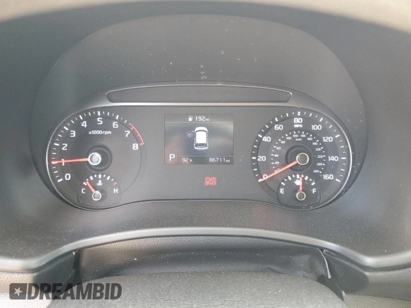 2020 Kia Soul LX with VIN KNDJ23AU7L7120911, listed as a Copart auction lot 51062645 with 86,711 mi miles and Salvage Title. Bid and sale history available at carsss.com. Image 9.
