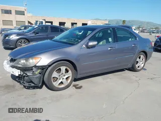 2007 Acura RL Tech Pkg with VIN JH4KB16657C003973, listed as a IAAI auction lot 41977488 with 81,712 mi miles. Bid and sale history available at carsss.com. Image 2.