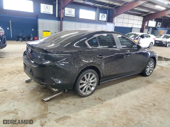2023 Mazda Mazda3 Sedan 2.5 S Select with VIN 3MZBPABMXPM365008, listed as a Copart auction lot 46123215 with 67,233 mi miles and Salvage Title. Bid and sale history available at carsss.com. Image 3.