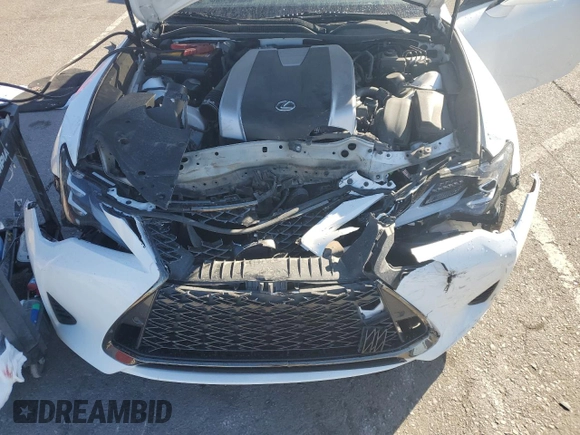 2019 Lexus RC 350 with VIN JTHHZ5BC2K5020865, listed as a Copart auction lot 83339104 with 29,473 mi miles and Salvage title. Bid and sale history available at DreamBid. Image 12.