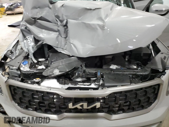 2023 Kia Telluride SX Prestige X-Pro с VIN 5XYP5DGC3PG390975, выставлен на аукционе Copart как лот 41502865 с пробегом 23 349 миль миль и Списание • Salvage title. История ставок и продаж доступна на DreamBid. Изображение 13.