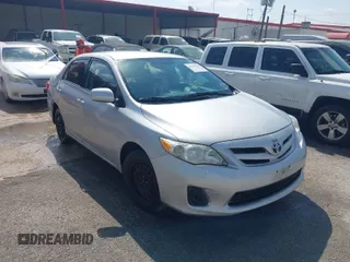 2012 Toyota Corolla L with VIN 2T1BU4EE1CC773885, listed as a IAAI auction lot 42004443 with 192,607 mi miles. Bid and sale history available at carsss.com. Image 1.