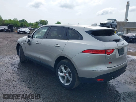 2017 Jaguar F-Pace 35t Premium with VIN SADCJ2BV6HA881652, listed as a IAAI auction lot 42230479 with 83,721 mi miles and . Bid and sale history available at DreamBid. Image 3.