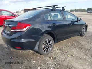2014 Honda Civic Sedan EX with VIN 19XFB2F82EE082888, listed as a IAAI auction lot 41911732 with 183,450 mi miles. Bid and sale history available at carsss.com. Image 4.