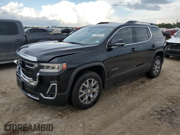 2021 GMC Acadia SLT with VIN 1GKKNML47MZ234674, listed as a Copart auction lot 78996494 with 69,472 mi miles and Salvage Title. Bid and sale history available at DreamBid. Image 1.