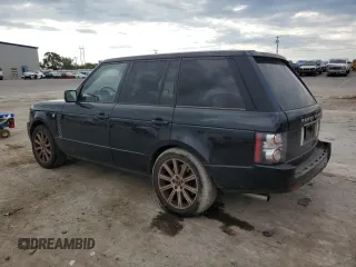 2012 Land Rover Range Rover SC with VIN SALMF1E44CA377469, listed as a Copart auction lot 71765504 with 96,648 mi miles and Salvage title. Bid and sale history available at DreamBid. Image 2.