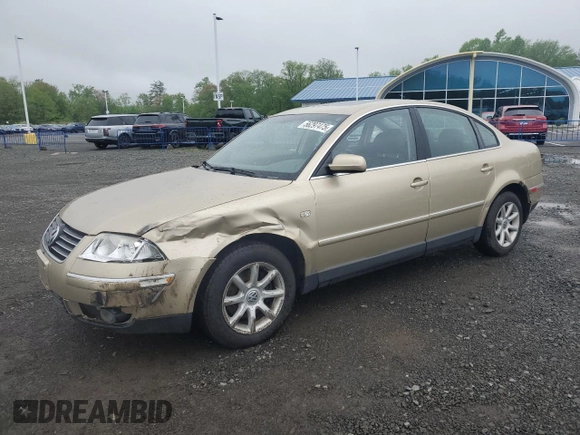 2004 Volkswagen Passat GLS z VIN WVWPD63B34E075688, wystawiony jako Copart lot #56297475 z przebiegiem 135 684 mil mil oraz Szkoda całkowita • Salvage title. Historia ofert i sprzedaży dostępna na DreamBid. Obrazek 1.