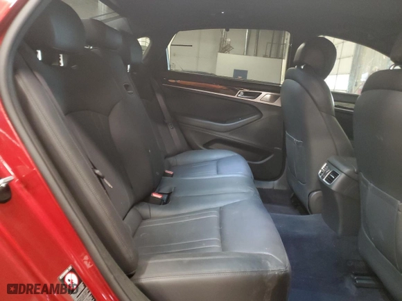 2019 Genesis G80 3.8L with VIN KMHGN4JE2KU292758, listed as a Copart auction lot 41984285 with 45,231 mi miles and Salvage Title. Bid and sale history available at carsss.com. Image 10.