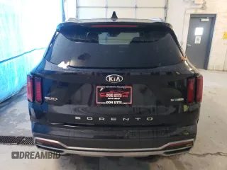 2021 Kia Sorento Hybrid S with VIN KNDRG4LG6M5057329, listed as a Copart auction lot 84905284 with 53,640 mi miles and Salvage Title. Bid and sale history available at carsss.com. Image 6.