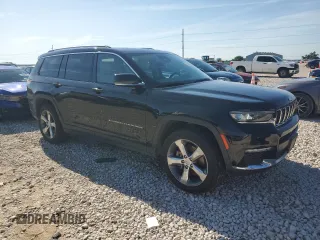 2021 Jeep Grand Cherokee Limited z VIN 1C4RJKBG4M8148511, wystawiony jako Copart lot #55332045 z przebiegiem 83 909 mil mil oraz Czysty tytuł • Clean title. Historia ofert i sprzedaży dostępna na DreamBid. Obrazek 4.
