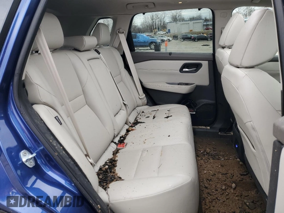 2022 Nissan Rogue SV with VIN 5N1BT3BB5NC716510, listed as a Copart auction lot 44305935 with 31,614 mi miles and Salvage Title. Bid and sale history available at carsss.com. Image 11.