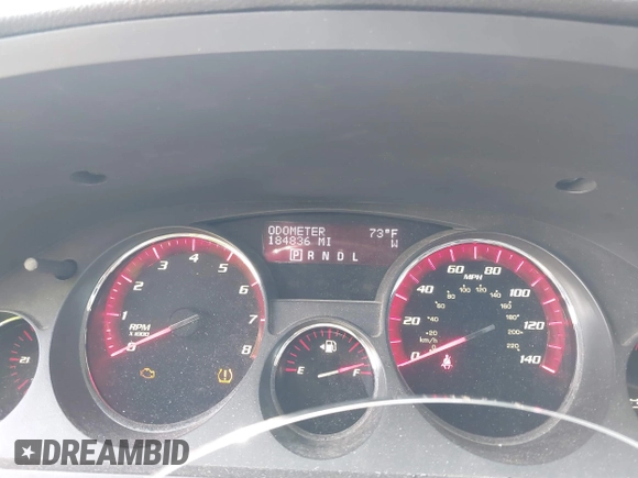 2010 GMC Acadia SLT2 with VIN 1GKLVNED7AJ205791, listed as a IAAI auction lot 42687236 with 184,836 mi miles and . Bid and sale history available at DreamBid. Image 7.