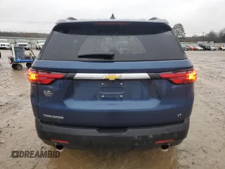 2022 Chevrolet Traverse LT Cloth with VIN 1GNERGKW6NJ181331, listed as a Copart auction lot 44864915 with 51,600 mi miles and Salvage title. Bid and sale history available at DreamBid. Image 6.