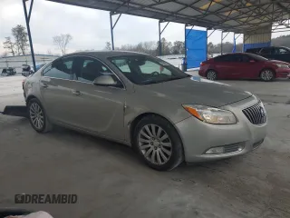 2011 Buick Regal CXL RL1 with VIN W04GN5EC7B1112799, listed as a Copart auction lot 46500085 with 204,960 mi miles and Salvage Title. Bid and sale history available at carsss.com. Image 4.