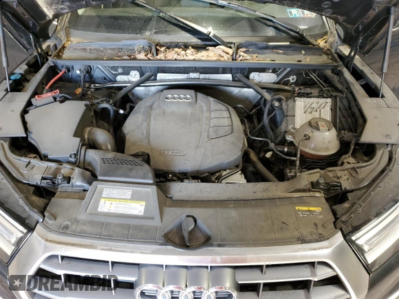 2019 Audi Q5 Premium with VIN WA1ANAFY8K2051689, listed as a Copart auction lot 53305245 with 29,980 mi miles and Salvage Title. Bid and sale history available at carsss.com. Image 12.
