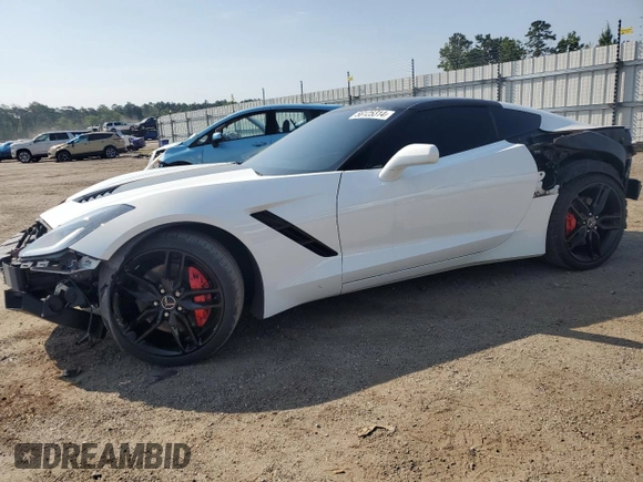 2015 Chevrolet Corvette Z51 1LT with VIN 1G1YG2D70F5117499, listed as a Copart auction lot 56125314 with 61,538 mi miles and Clean Title. Bid and sale history available at carsss.com. Image 1.