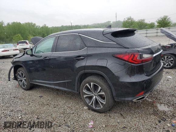 2022 Lexus RX 350 with VIN 2T2HZMDA3NC336334, listed as a Copart auction lot 54588745 with 23,435 mi miles and Salvage title. Bid and sale history available at DreamBid. Image 2.